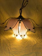 Lampe à suspendre - Laiton, Cristal - Lampe à suspendre