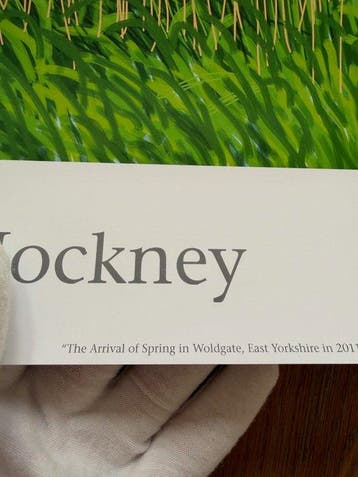David Hockney - The Arrival of Spring in Woldgate, East