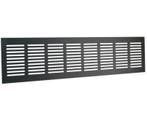 Starx plintrooster 400 x 100 mm zwart, Nieuw
