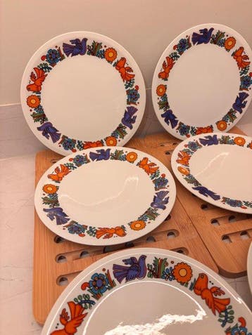 Villeroy & Boch - Christine Reuter - Ontbijtbord (6) -, Antiquités & Art