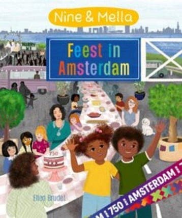 Nine & Mella - Feest in Amsterdam 9789025888411, Verzenden