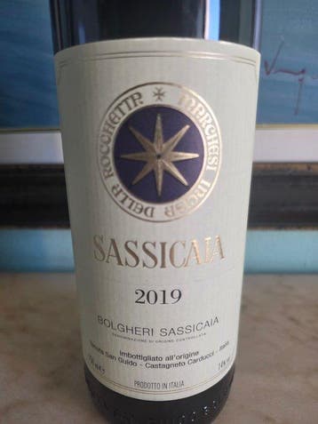 2019 Tenuta San Guido, Sassicaia - Bolgheri - 1 Bouteille