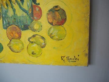 Raymond Rocchi (XX) - Les Tournesols, Antiquités & Art