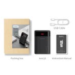 Ares 10.000mAh Powerbank met 4 Poorten - LED Display Externe, Verzenden, Nieuw, Romoss