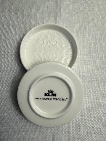 KLM - Marcel Wanders - Bord - Porselein - Twee boterkommen