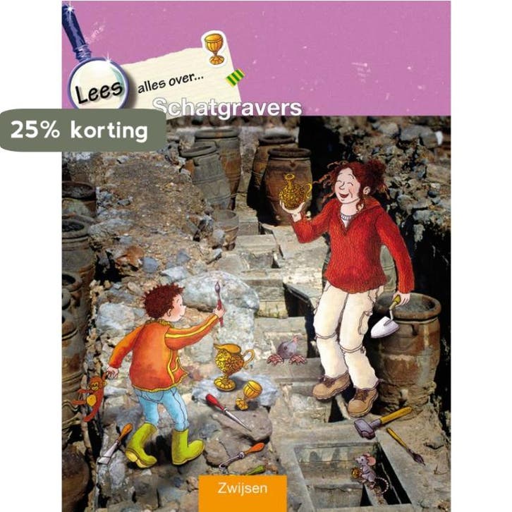 LEES ALLES OVER - SCHATGRAVERS 9789048702039 Isabel Versteeg, Boeken, Kinderboeken | Jeugd | 10 tot 12 jaar, Gelezen, Verzenden