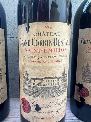 1974 Château Grand-Corbin-Despagne - Saint-Émilion Grand Cru