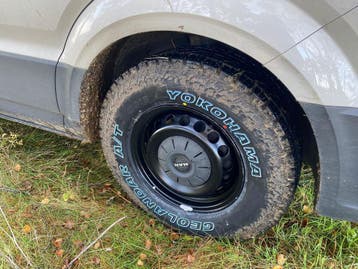 All terrain wielen Crafter en MAN TGE - Yokohama Geolandar A, Autos : Pièces & Accessoires, Ophalen of Verzenden, Banden en Velgen