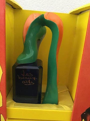 Allen Jones (X - sculptuur, Shining, pop art - 17 cm - IJzer