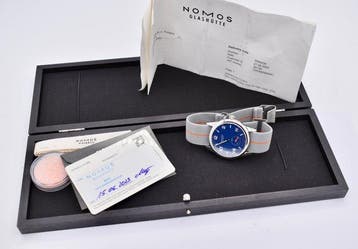 Nomos - glashutte Club Campus 38 night sky - Heren - 2020+, Nieuw