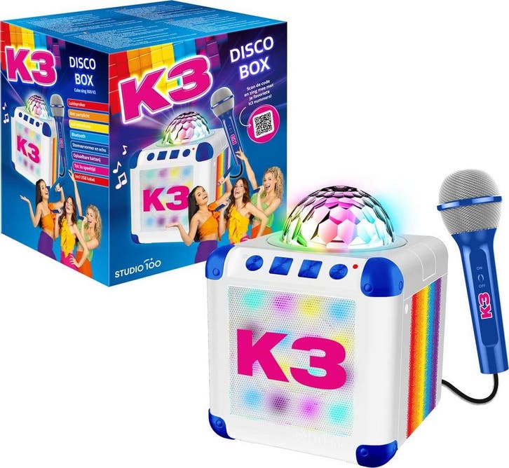 K3 - Disco box, Kinderen en Baby's, Speelgoed | Overig, Nieuw, Verzenden