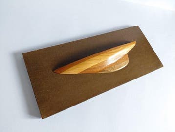 Halfmodel - Demi coque décorative en bois, 35 cm, Nieuw