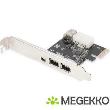 Digitus Intern IEEE 1394/Firewire interfacekaart/-adapter, Verzenden, Nieuw