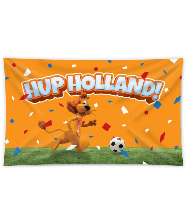 Loeki De Leeuw Gevelvlag Oranje 1.5mm, Hobby & Loisirs créatifs, Articles de fête, Envoi
