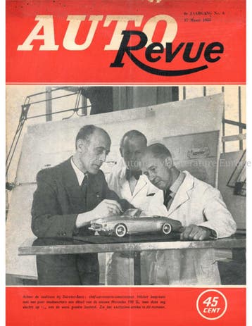 1955 AUTO REVUE MAGAZINE 6 NEDERLANDS