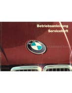 1985 BMW 3 SERIE INSTRUCTIEBOEKJE DUITS