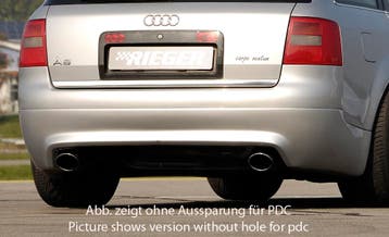Rieger achteraanzetstuk S6-Look | A6 (4B): 07.01- (vanaf Fac, Verzenden