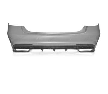 PARE-CHOCS ARRIÈRE MERCEDES CLASSE E W212 13-16 LOOK AMG PDC, Verzenden