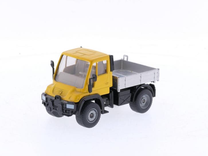 Schaal 1:55 Siku 2710 Unimog Vrachtwagen #5091, Hobby en Vrije tijd, Modelauto's | Overige schalen, Zo goed als nieuw, Ophalen of Verzenden