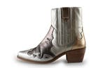 Manfield Cowboy laarzen in maat 39 Zilver, Overige kleuren, Verzenden, Zo goed als nieuw, Manfield