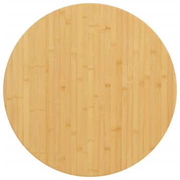 vidaXL Tafelblad Ø 60x2,5 cm bamboe, Verzenden