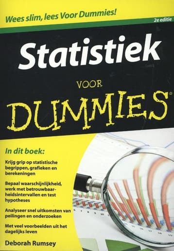 Statistiek voor Dummies / Voor Dummies 9789043025232, Verzenden, Deborah Rumsey