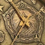 Gods Eye Of Masonic Automatic Wristwatch 25 Jewels, Nieuw