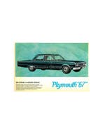 1967 PLYMOUTH BELVEDERE II / VALIANT SIGNET BROCHURE, Nieuw