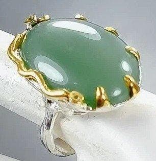 Chrysoprase Sieraden- 13.8 g - (1), Collections, Minéraux & Fossiles