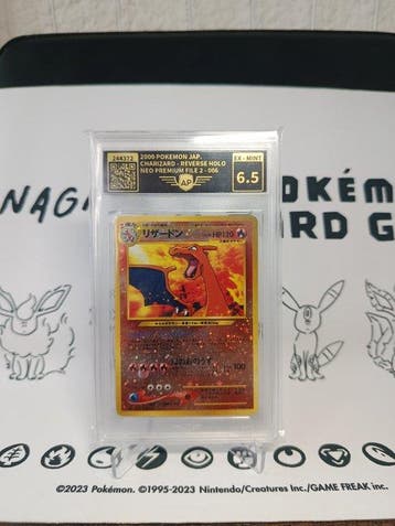 Pokémon - 1 Graded card - Dracaufeu 006 Foil - AP Grading, Nieuw