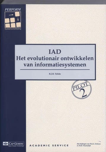IAD / Perform-reeks 9789039504017 R.J.H. Tolido, Verzenden, Gelezen, R.J.H. Tolido