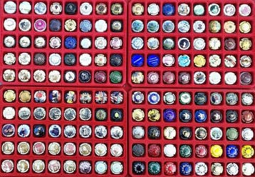 Collection de capsules de champagne - Gros Lot de Capsules