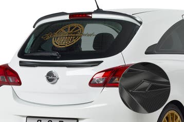 Achtervleugel met ABE voor Opel Corsa E HF832-C, Verzenden