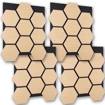 Akoestische panelen Sonic Shield houtlook - eiken, Verzenden