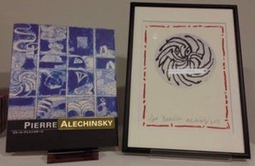 Pierre Alechinsky (1927) - Pierre Alechinsky – Lithographie, Antiek en Kunst
