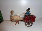 Lehmann - Rare Lehmann EPL 170 Africa Ostrich Cart, Version, Antiek en Kunst, Antiek | Speelgoed