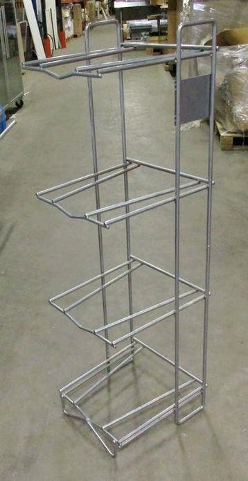 Flessenhouder, Display, Flessenrek, B32,5 x D34 x H112,5 cm, Nieuw in verpakking