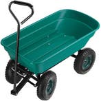tectake Transportkar Cubbi met luchtbanden draagkracht 120kg, Tuin en Terras, Verzenden, Nieuw