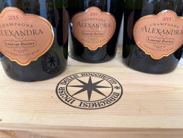 2015 Laurent-Perrier, Alexandra - Champagne Rosé, Brut,, Verzamelen, Nieuw