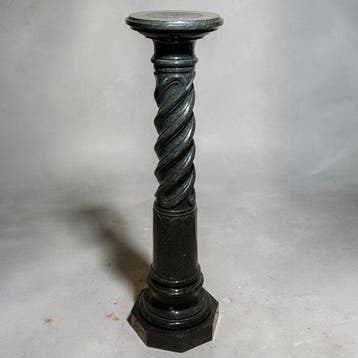 Antiek Kapiteel - Omstreeks 1900 - Spiraalzuil, Antiquités & Art, Antiquités | Céramique & Poterie