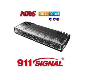 911 Signal NR6 Dual Color Top Kwaliteit Led Flitser ECER65 K, Ophalen of Verzenden