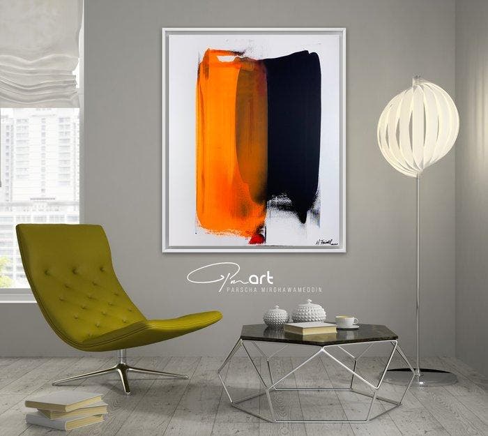 H. Friedel (XX) - Polarity, Antiek en Kunst, Kunst | Schilderijen | Modern