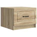 vidaXL Salontafel met lade Sonoma Eiken 49 x 50 x 37 cm, Verzenden, Nieuw