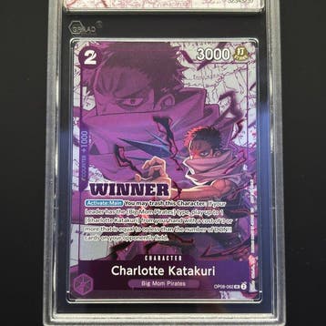 Bandai Graded card - One Piece - Charlotte Katakuri (Winner), Nieuw