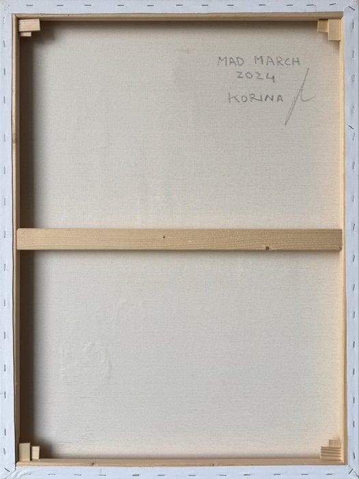 Korina Vaicikone - MAD MARCH, Antiek en Kunst, Kunst | Schilderijen | Modern