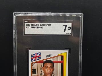 1987/88 Panini Supersport Frank Bruno - SGC 7 - 1 Graded, Verzamelen, Nieuw