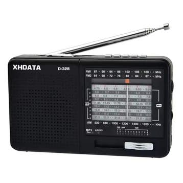 D-328 Draagbare Noodradio - Herlaadbaar 500mAh Batterij - AM, Verzenden