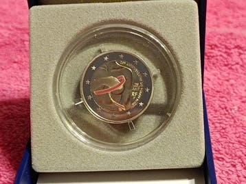 Frankrijk. 2 Euro 2017 Ruban Rose Proof, Postzegels en Munten