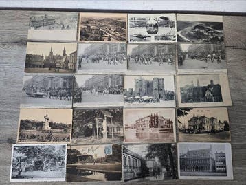 België - Stad en Landschap, Europa, Postkantoor, Diversen,, Gelopen