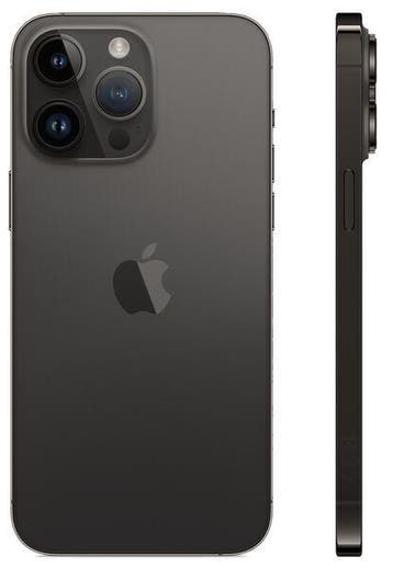Apple iPhone 14 Pro (model 2022) 128GB zwart 6.1 inch (ex, Ophalen of Verzenden, Nieuw